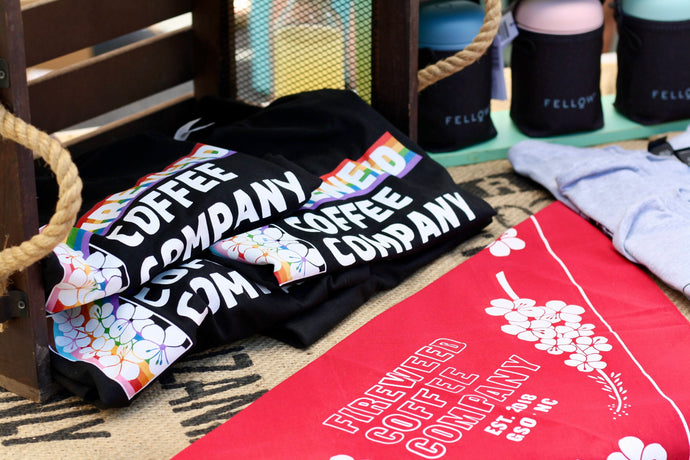 New Fireweed Coffee Merch is Here (Pride Edition)