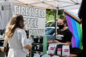 Pride 2022 Edition Fireweed Coffee T-Shirt