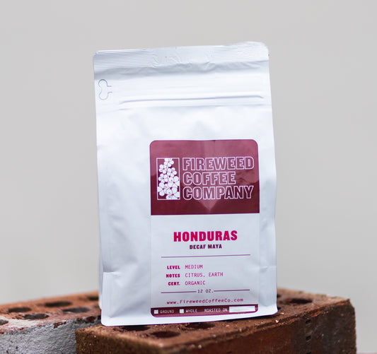 Honduras - Organic Decaf Medium Roast from Fireweed Coffee