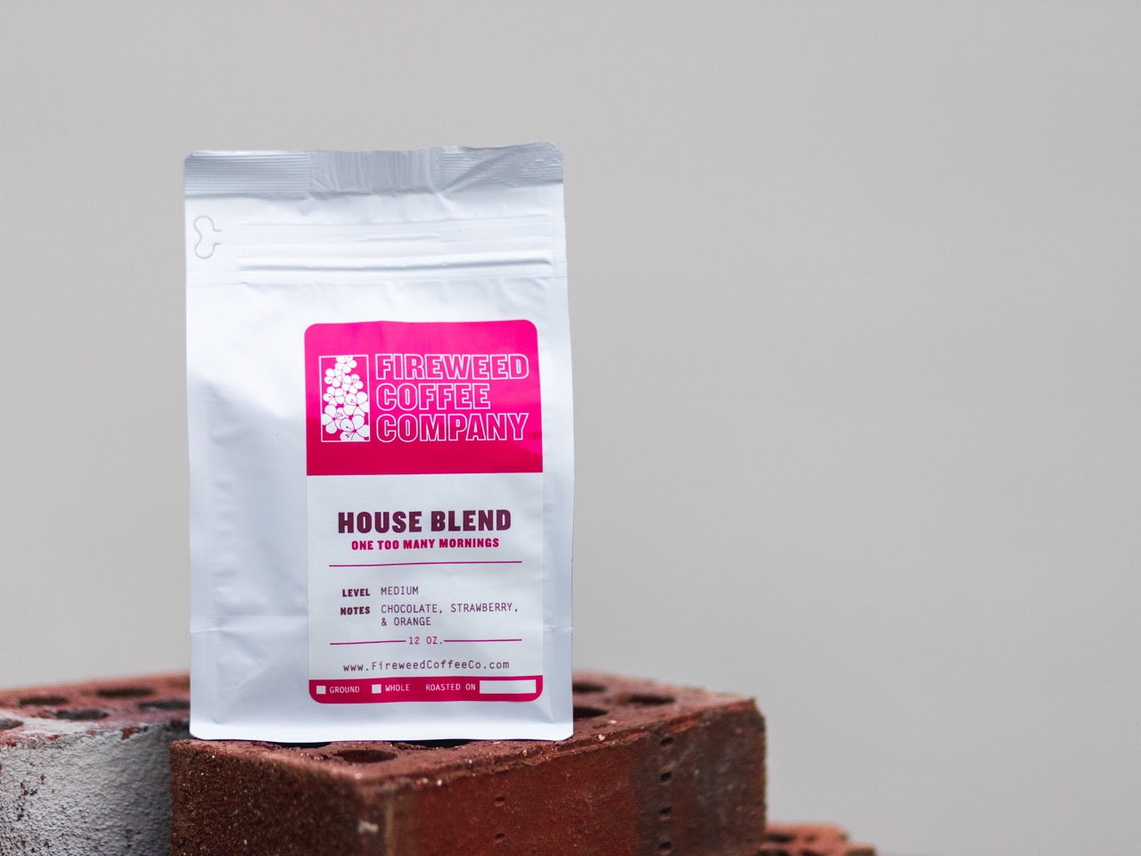 House Blend Coffee - "One Too Many Mornings" from Fireweed Coffee